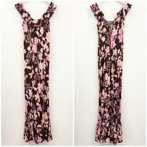 linen maxi dress formal Living In The Moment Ivory Linen Blend Embroidered Maxi Dress